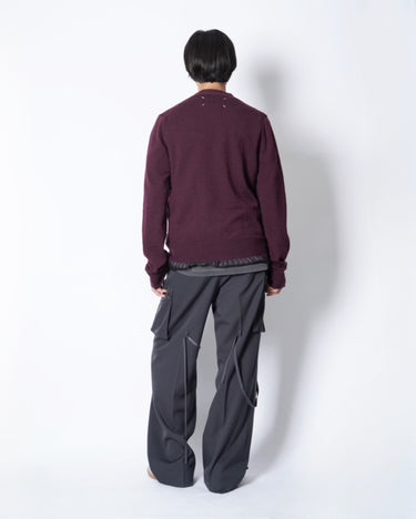 [Maison Margiela 4,14]<br>Lining Layered<br>Cardigan