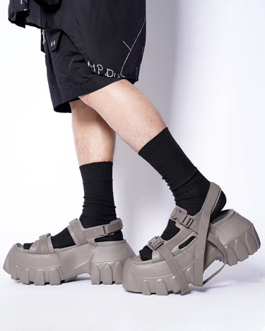 [RICK OWENS]<br>MEGA TRACTOR SANDAL-LOO-