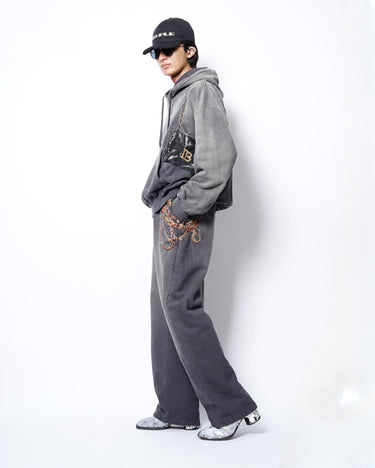 7.11(sat) 10:00 Launch<br>【doublet】<br>TROMPE L'OEIL EMBROIDERY SWEATPANTS