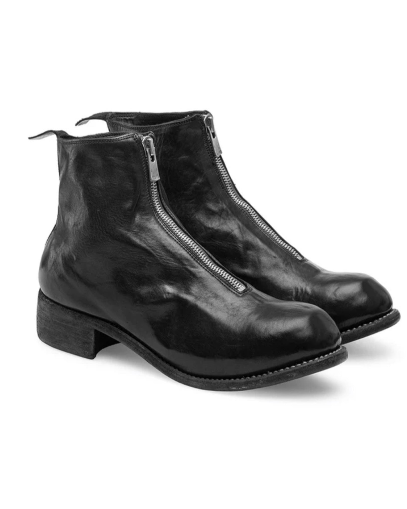 GUIDI(グイディ) - -PL1- FRONT ZIP BOOTS HORSE FULL GRAIN -Amanojak.