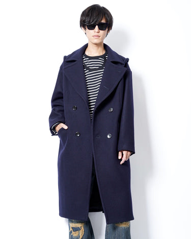 【TOGA ARCHIVES】<br>DOUBLE MELTON COAT (UNISEX)