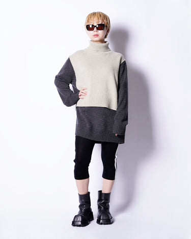 【INSCRIRE】<br>Wool Fraise Half Leggings