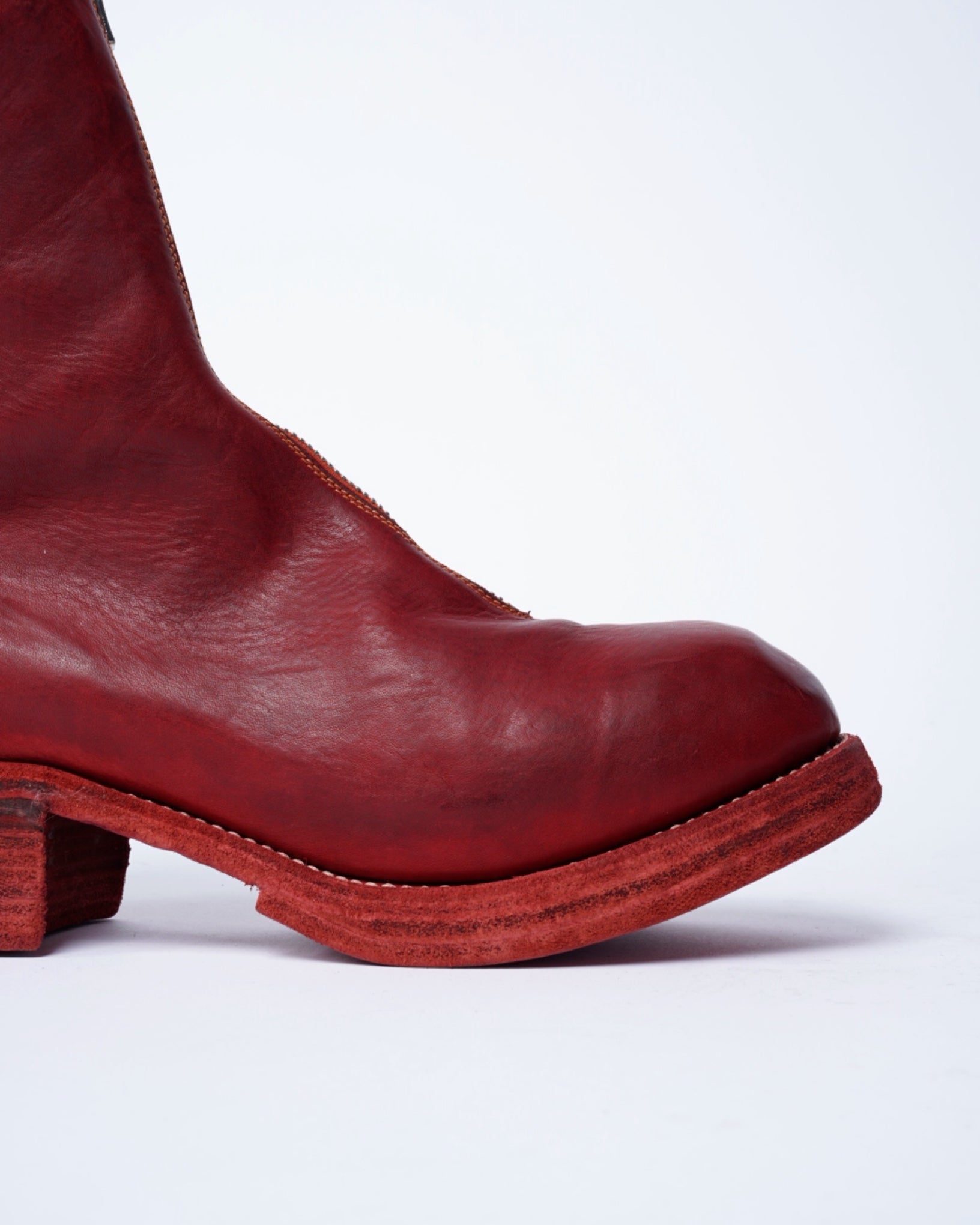 GUIDI(グイディ) - -PL2WZ- HORSE FULL GRAIN FRONT ZIP BOOTS-Amanojak.