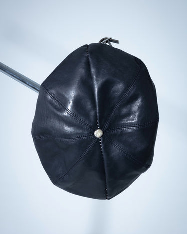 受注生産アイテム<br>期間限定受注受付中(9/11～9/13まで)<br>【prasthana】<br>beret [wax vintage_matt finish]