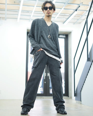 -25SS RESTOCK-<br>[Maison Margiela 1]<br>Cut out<br>Denim Pants