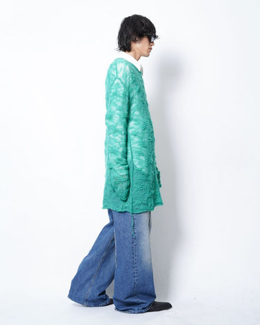 【MM6】<br>SEE THROUGH DAMAGED KNIT