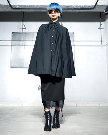 【KEISUKEYOSHIDA】<br>Sim-ple<br>Cape Blouse