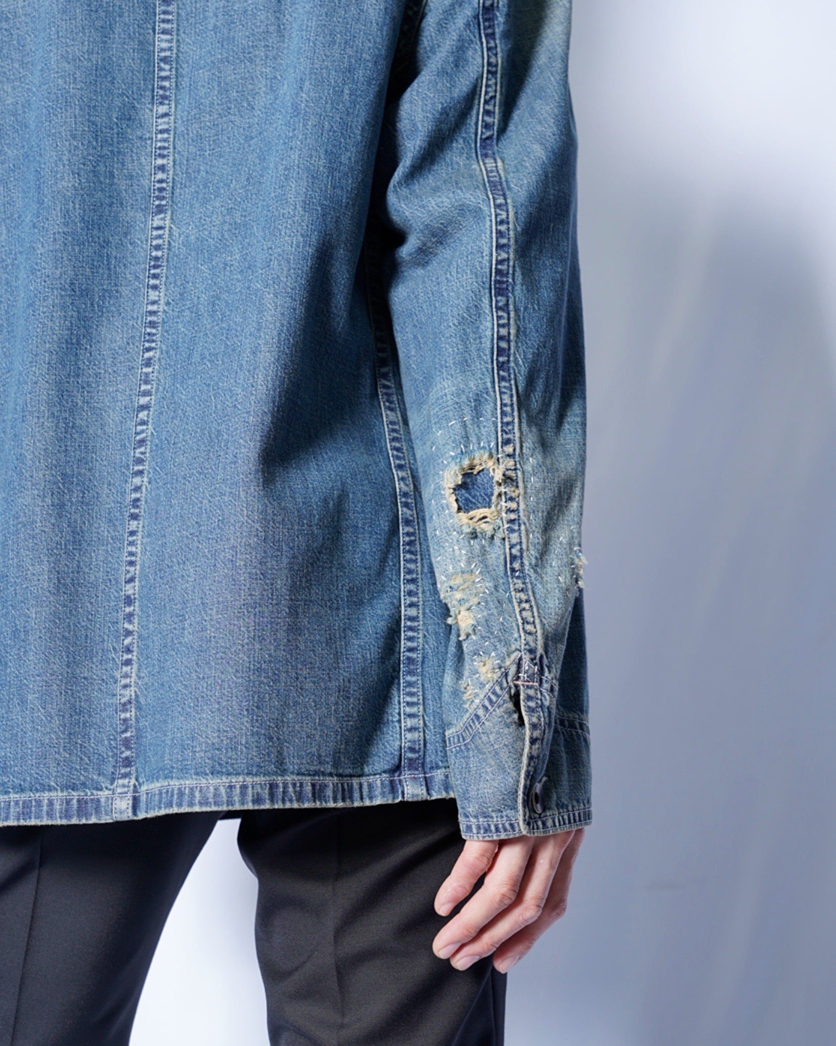 Maison Margiela(メゾンマルジェラ) -DAMAGED DENIM COVERALL-Amanojak.