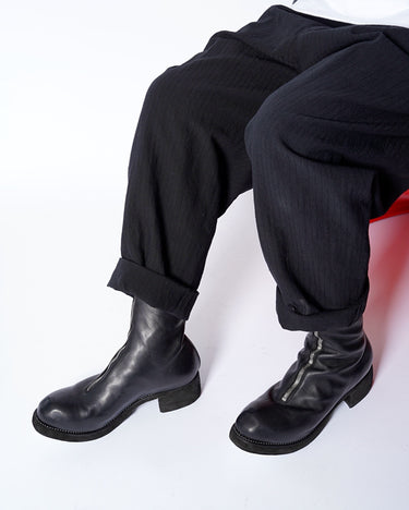 一部サイズ予約受付中<br>【GUIDI】<br>-PL2WZ- HORSE FULL GRAIN FRONT ZIP BOOTS