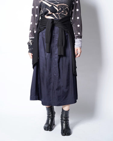 【TOGA ARCHIVES】<br>KNIT DOCKING SKIRT