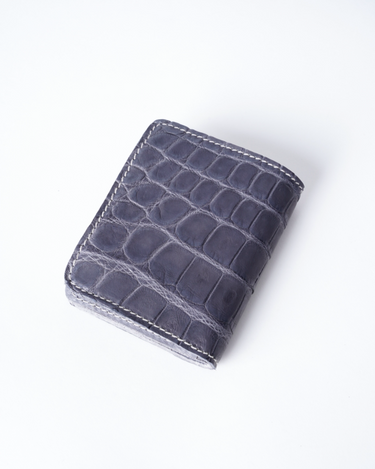 【GUIDI】<br>-C8- ALLIGATOR MISSISSIPPIENSIS ZIPPED WALLET