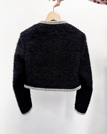 27SS予約受付中<br>【JUNYA WATANABE】<br>TWEED NO COLLAR JACKET