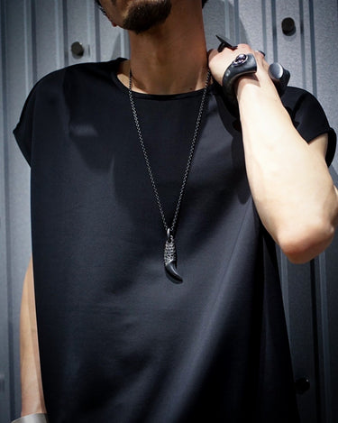 -Made-to-order product-<br>[PARTS OF FOUR]<br>BT Necklace Ghost<br>-1622-5-KA+DIA-