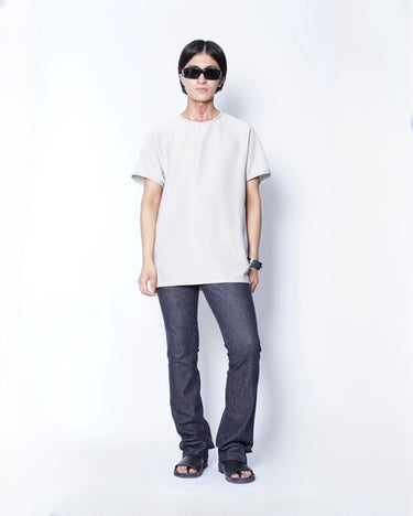 【prasthana】<br>FLUX ARM 3 T-SHIRT (RIPPLE)