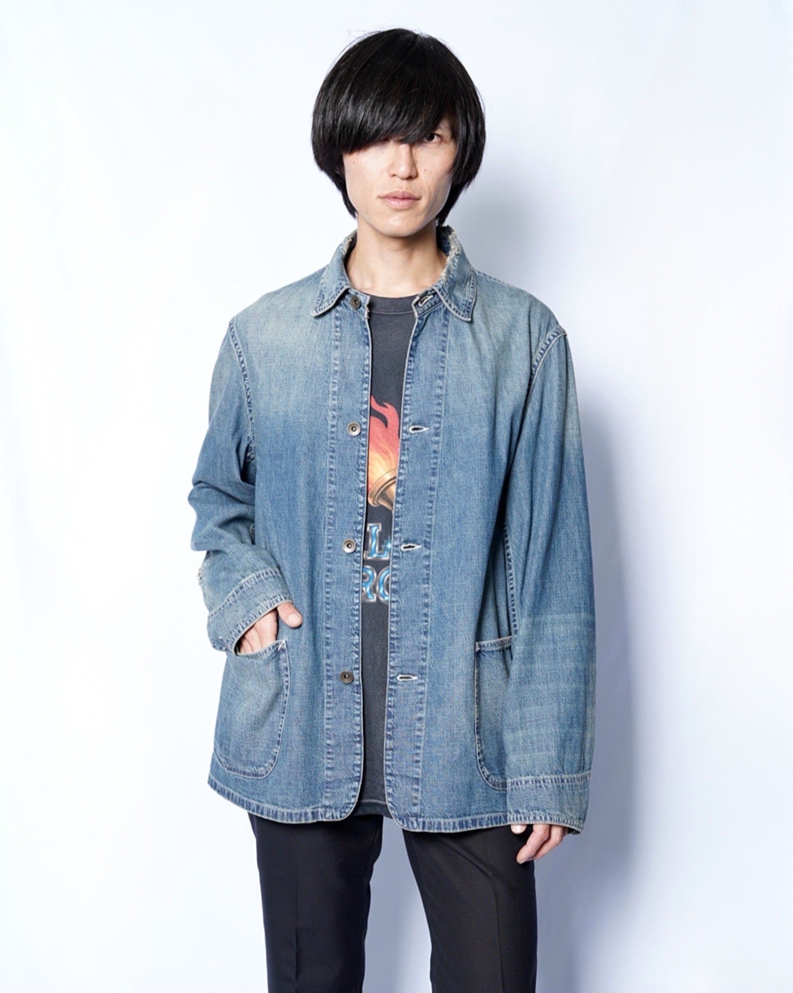 Maison Margiela(メゾンマルジェラ) -DAMAGED DENIM COVERALL-Amanojak.