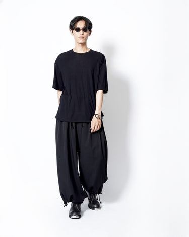 イベント期間限定アイテム<br>(6月27日～7月5日まで)<br>【KANEMASA PHIL】<br>18G Wool Pack Tee (BLACK)