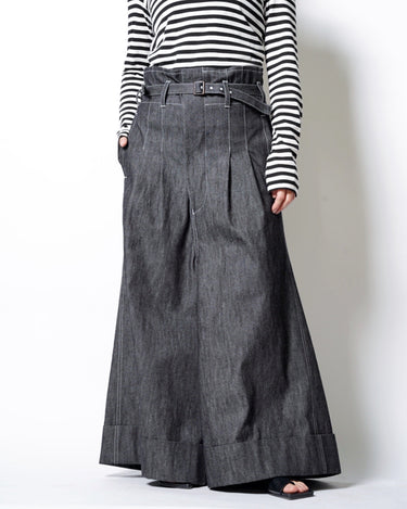 【JUNYA WATANABE】<br>BAGGY FLARE DENIM PANTS