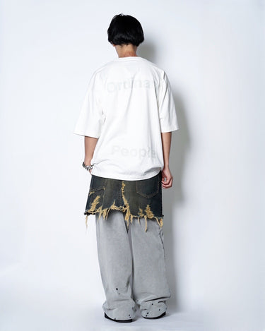 【Maison MIHARA YASUHIRO】<br>LEON KIDS DOODLE TEE