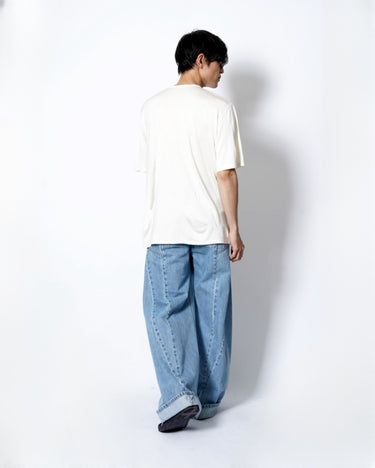 イベント期間限定アイテム<br>(6月27日～7月5日まで)<br>【KANEMASA PHIL】<br>22G Silk Pack Tee (ECRU)