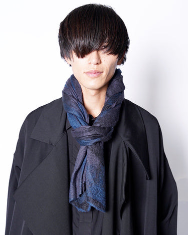 【SILVANA MANETTI】<br>"SLIGHT.S" SCARF -wool/silk-