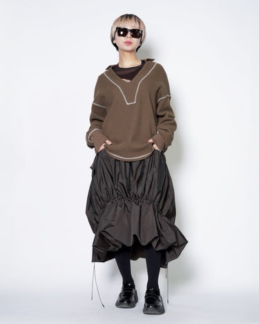 【ENSW】<br>V NECK SWEAT SHIRT