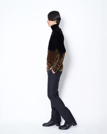 【TAAKK】<br>GRADATION FLOCKY TULLE TEE