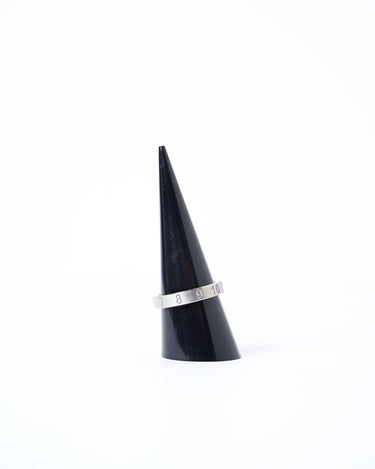 [Maison Margiela 11]<br>Numbering Ring 4mm -Silver 925-