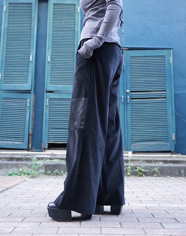 【KOTONA】<br>VELVET WIDE PANTS