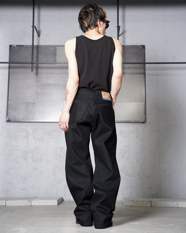 [in・stru(men-tal).]<br>DENIM BAGGY PANTS