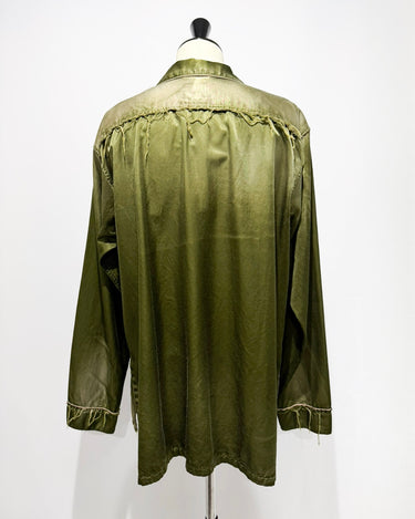 【SUBLATIONS】 <br>RUSTY SATIN PAJAMA SHIRT .15
