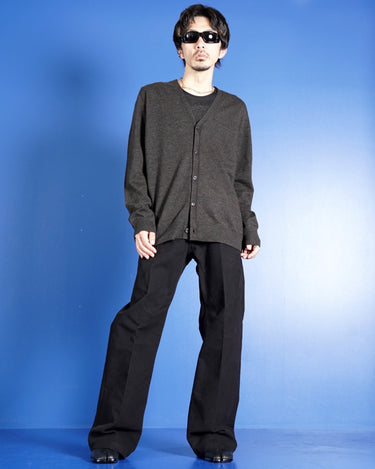 【Maison Margiela 1,10】<br>ELBOW PATCH WOOL CARDIGAN