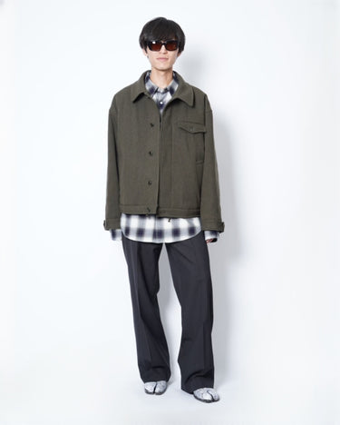 【TOGA ARCHIVES】<br>MELTON BLOUSON