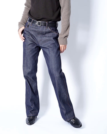 【TOGA ARCHIVES】<br>TOGA × Wrangler Semi-flare denim trousers