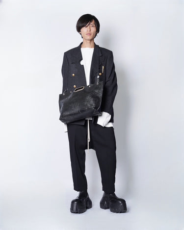 [in・stru(men-tal).]<br>DENIM BAGGY PANTS