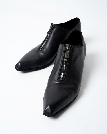 GUIDI(グイディ) - TX00FZ-HORSE FULL GRAINFRONT ZIP POINTED TOE