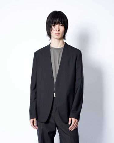 【Maison Margiela 10】<br>NO COLLAR JACKET -WOOL POPLIN-