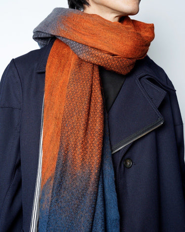 【SILVANA MANETTI】<br>"GAMMA" SCARF -wool/nylon-