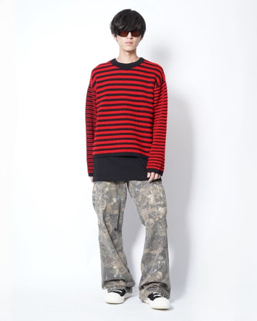 【KAMIYA】<br>PAISLEY CAMO PANTS