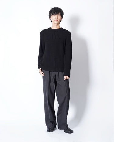 【BATONER】<br>SIGNATURE<br>CREW NECK<br>-WOOL-