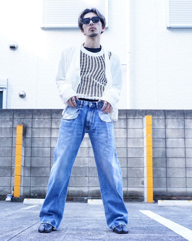 -25SS RESTOCK-<br>[Maison Margiela 1]<br> Decortique<br>Denim Pants