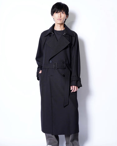 【OVERCOAT】<br>Wool Trench Coat