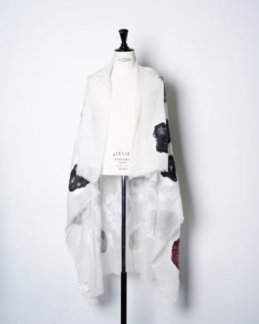 【SILVANA MANETTI】<br>"ROSA" SCARF -cashmere/silk-