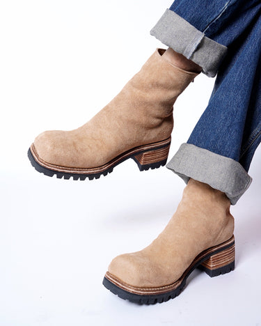 【GUIDI】<br>-9086V- HORSE REVERSE BACK ZIP BOOTS