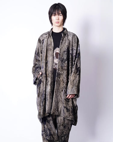 【ZIGGY CHEN】<br>SHAWL COLLAR VELVET COAT