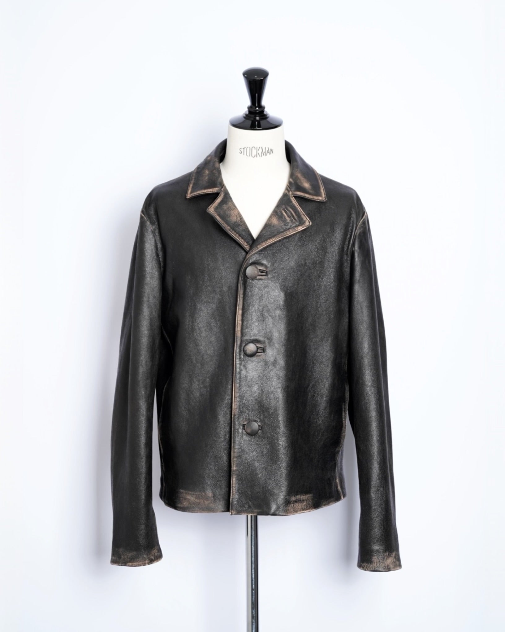 MM6】AGING LAMBLEATHER JACKET-Amanojak.