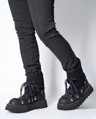 【GUIDI】<br>-MOON01-<br>CALF REVERSE OVERSIZED MOUNTAIN BOOTS