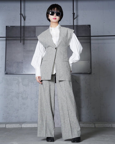 【SATORU SASAKI】<br>SLEEVELESS JACKET