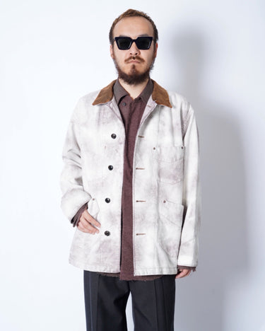【ANTHEM A】<br>HAND VINAGE DYED SPARKLE DENIM JACKET