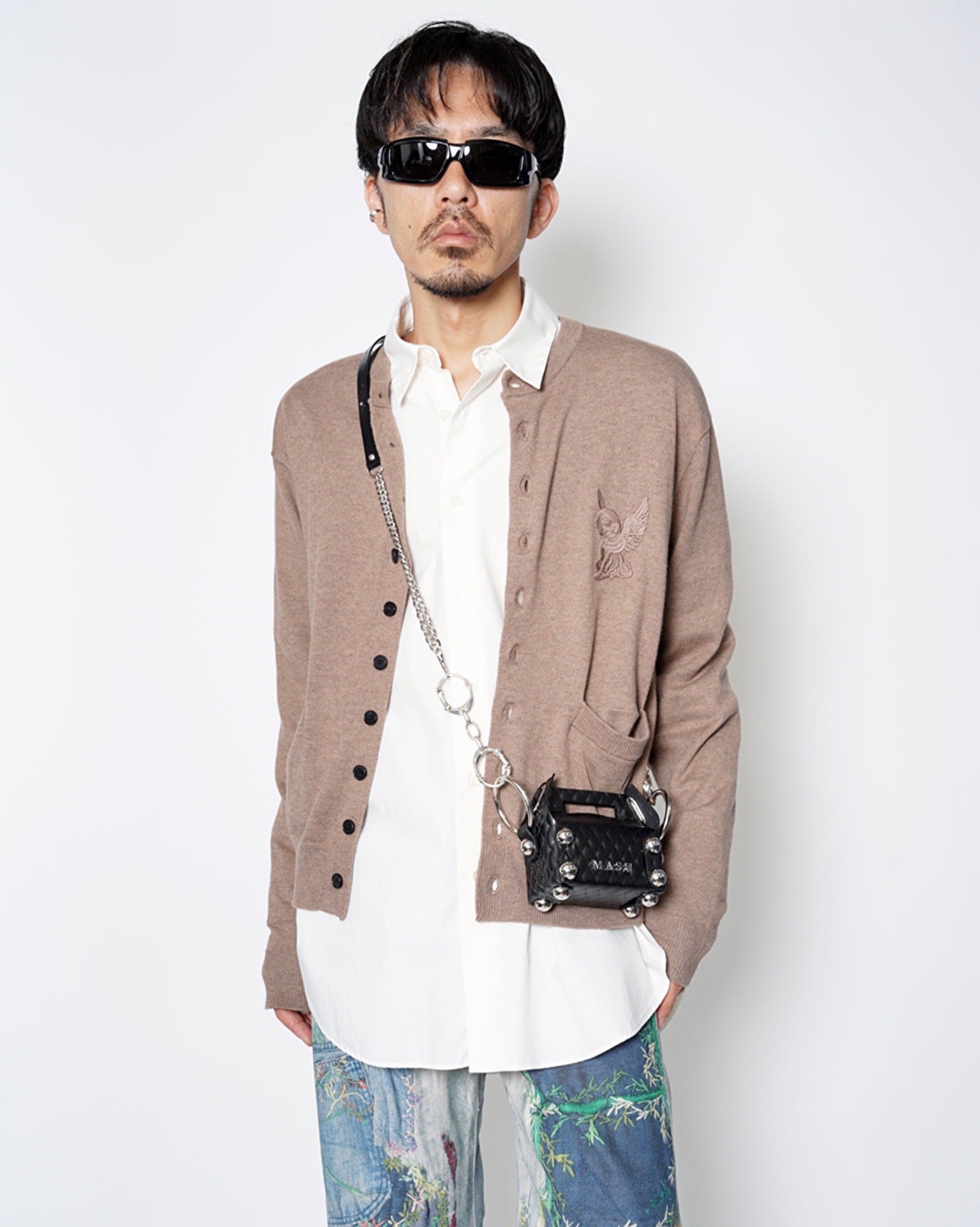 PASTIME FACTORY マサカズ　カズエ　リップケース　4点セット MASU】LEATHER CAKE BAG PETIT -Amanojak.