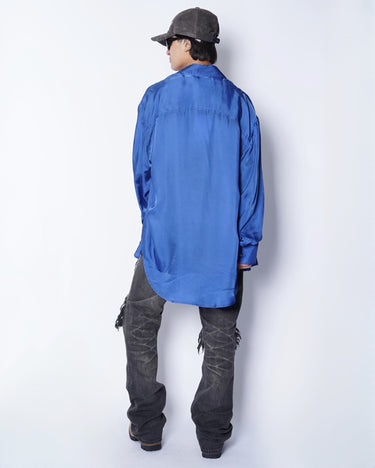 【KAMIYA】<br>Ash Fade Cupro Shirt